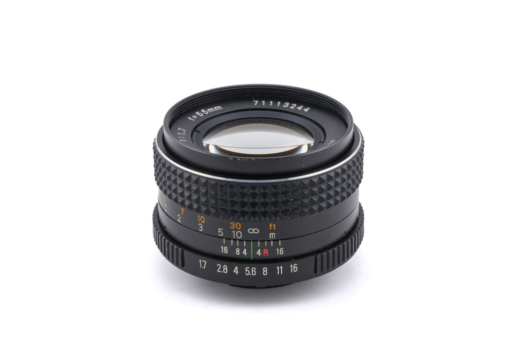 Topcon 55mm f1.7 RE.Topcor