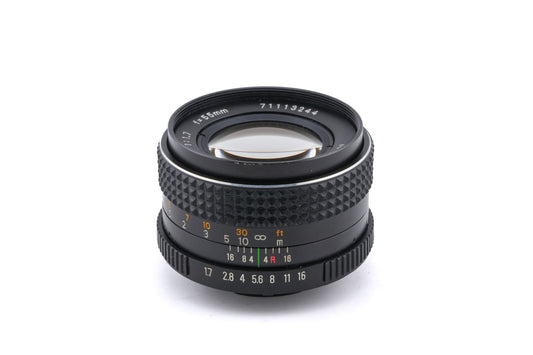 Topcon 55mm f1.7 RE.Topcor