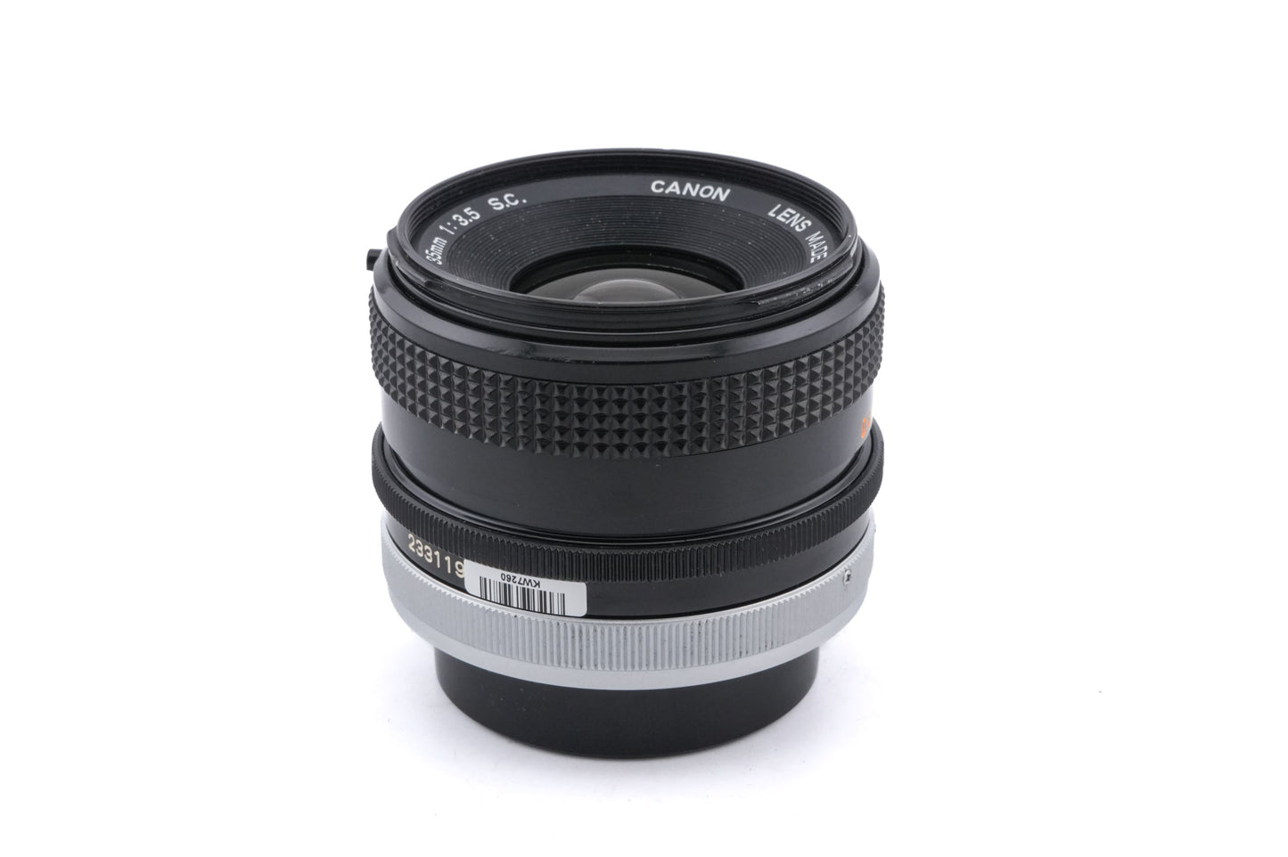 Canon 35mm f3.5 S.C.