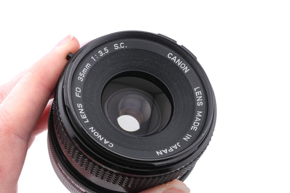 Canon 35mm f3.5 S.C.