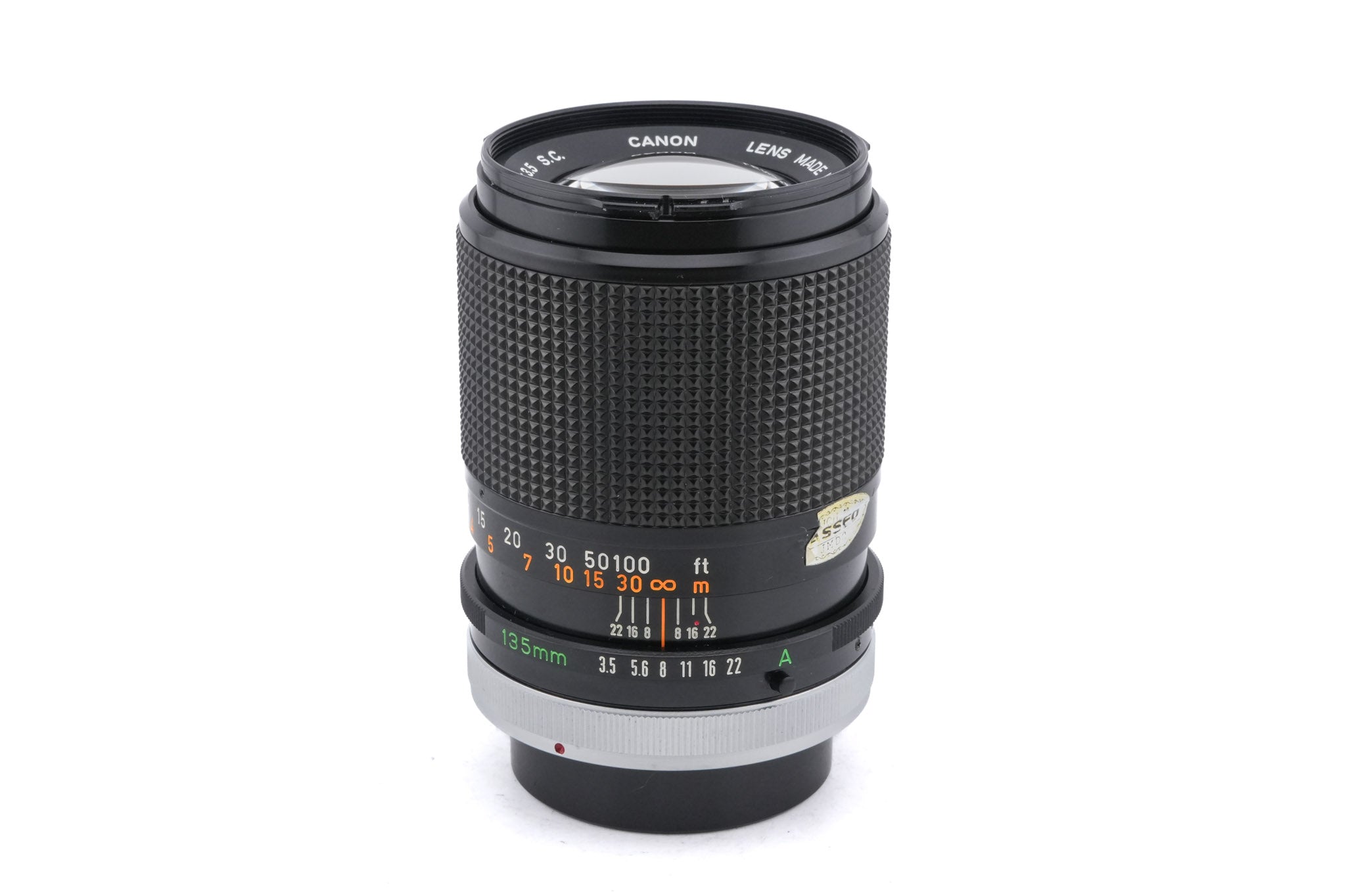 Canon 135mm f3.5 S.C.