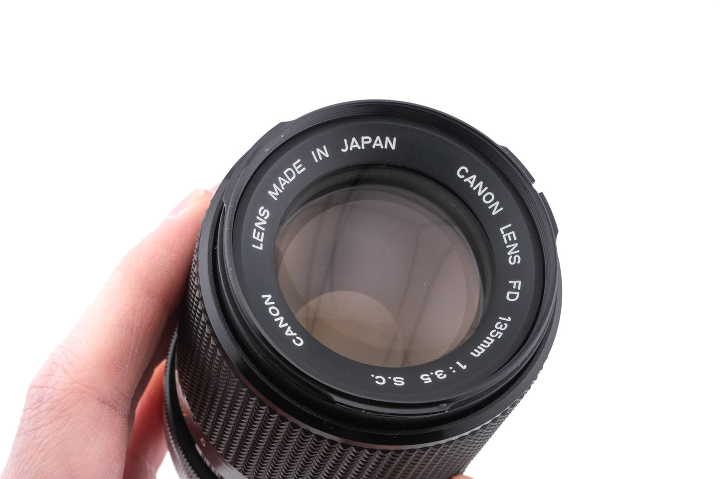 Canon 135mm f3.5 S.C.