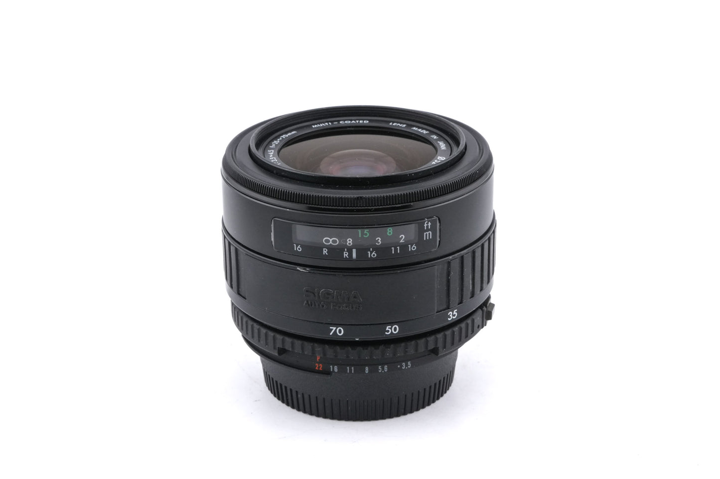 Sigma 35-70mm f3.5-4.5 Zoom-Master AF - Lens