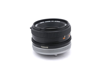 Canon 50mm f1.8 S.C.