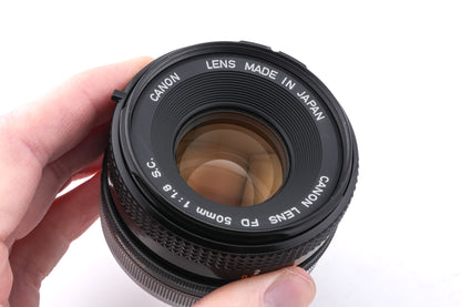 Canon 50mm f1.8 S.C.