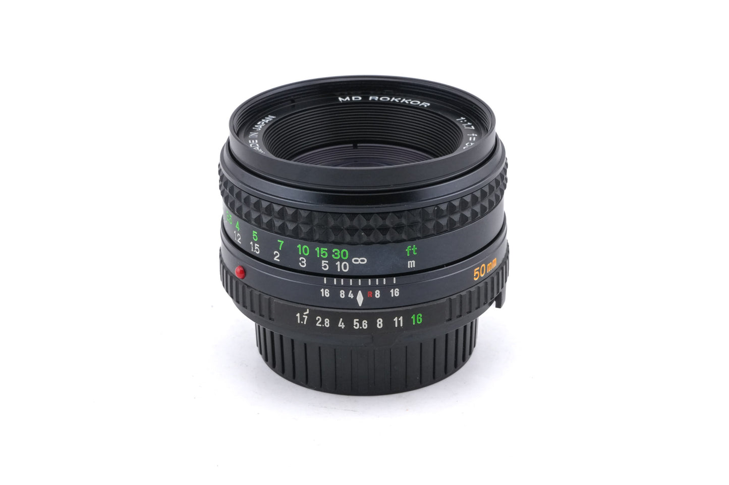 Minolta 50mm f1.7 MD Rokkor