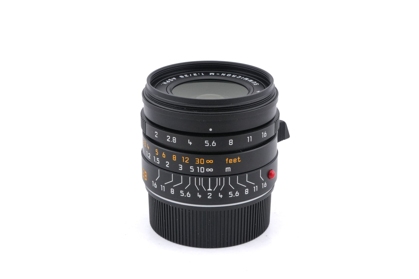 Leica 28mm f2 Summicron-M ASPH. (Type II) (Black, 11672 / 11707)