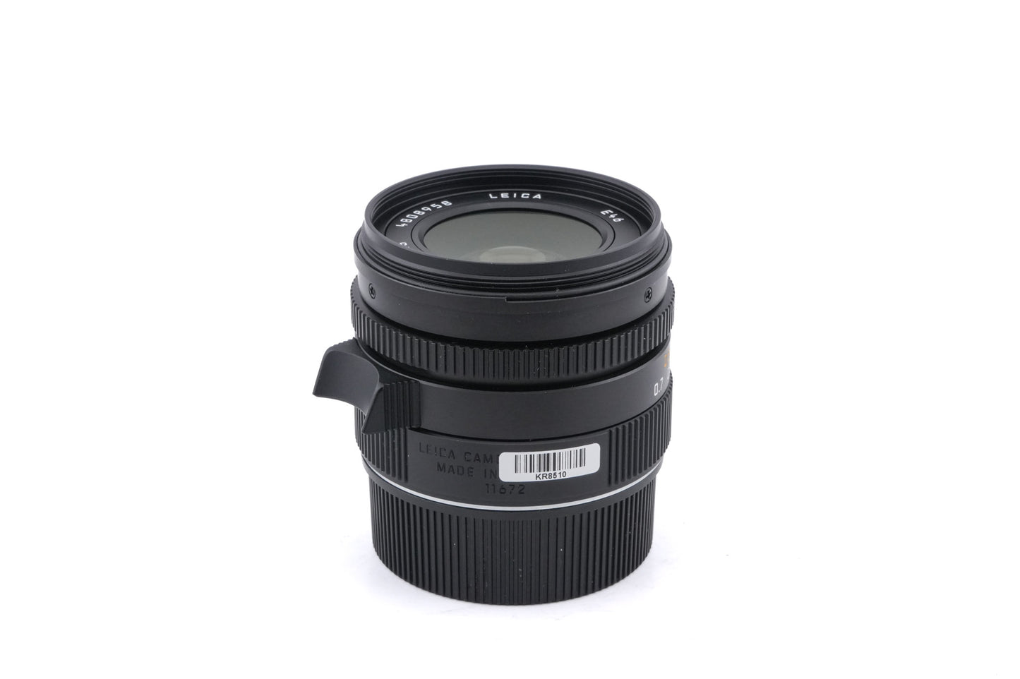 Leica 28mm f2 Summicron-M ASPH. (Type II) (Black, 11672 / 11707)