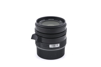 Leica 28mm f2 Summicron-M ASPH. (Type II) (Black, 11672 / 11707)