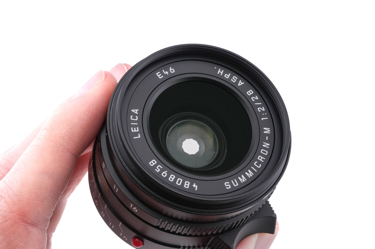 Leica 28mm f2 Summicron-M ASPH. (Type II) (Black, 11672 / 11707)
