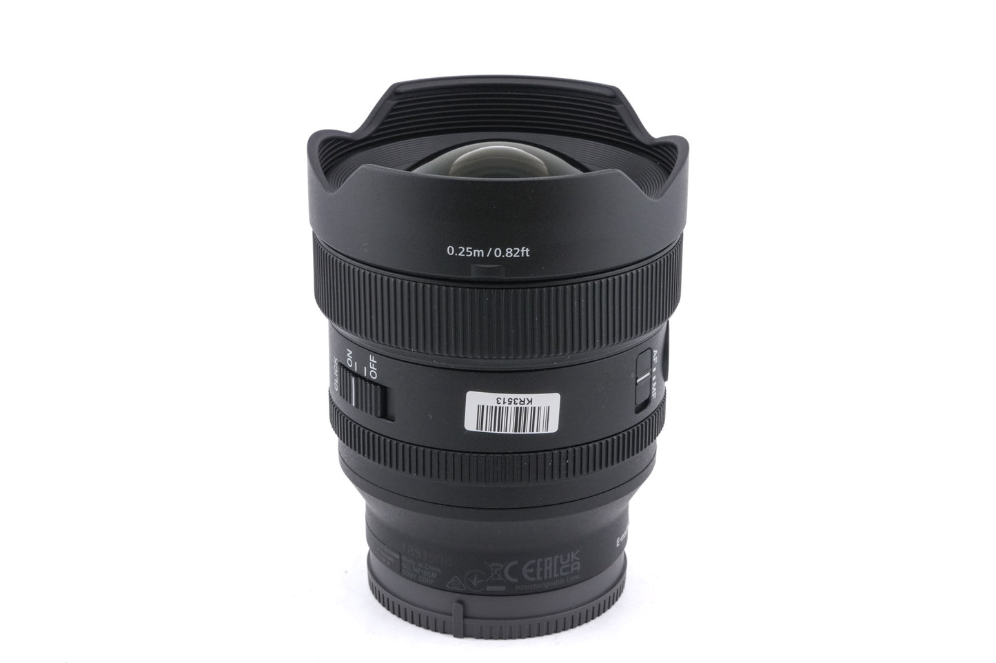 Sony 14mm f1.8 GM (SEL14F18GM)