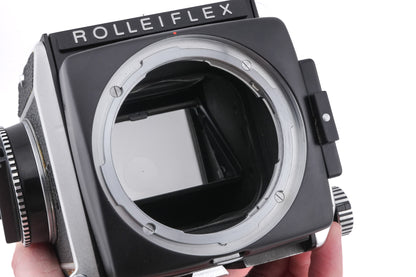 Rollei SL66 + Waist Level Finder + 80mm f2.8 Planar  + 6x6 Film Back