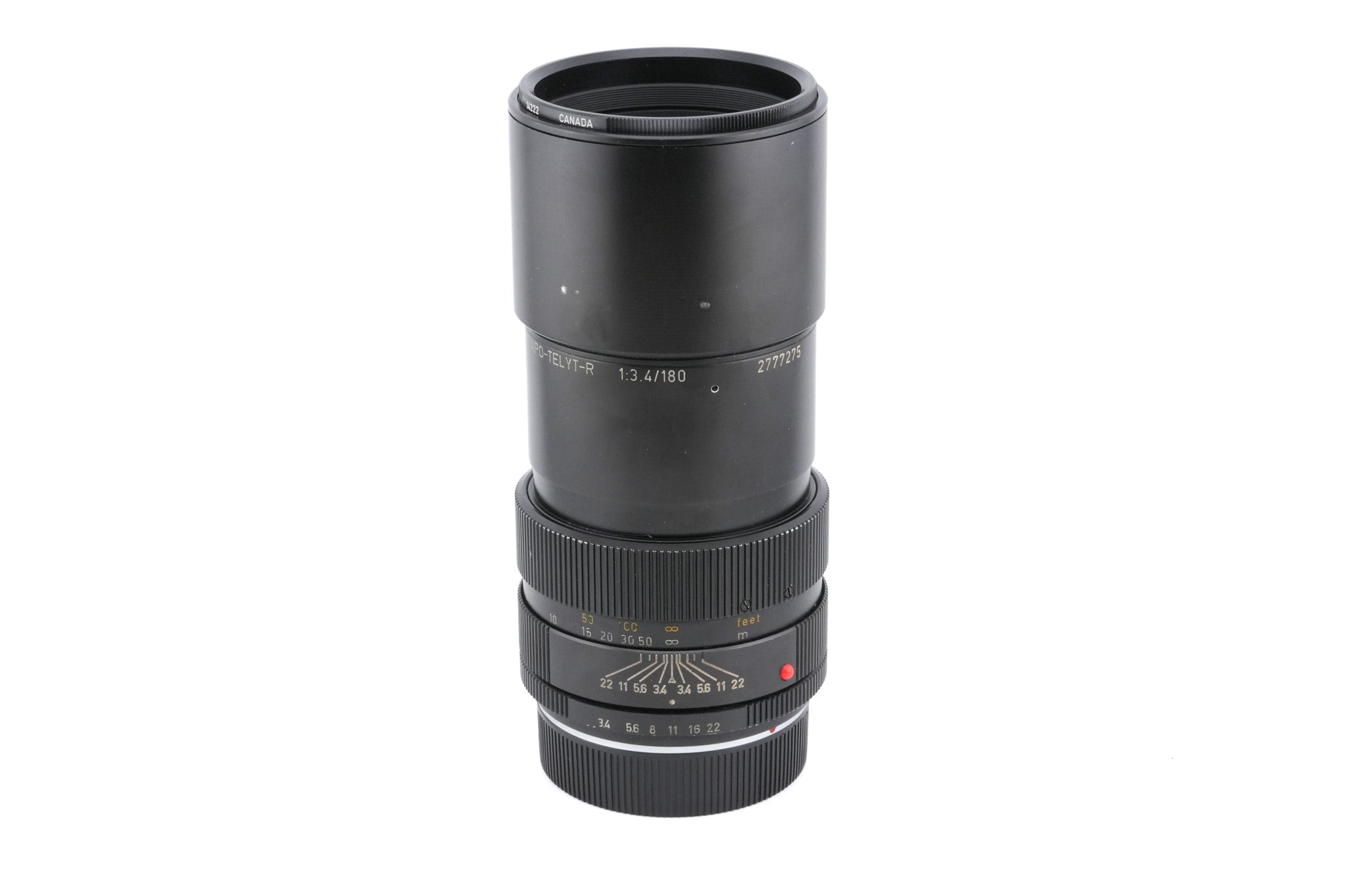 Leica 180mm f3.4 APO-Telyt-R (Type I) (3-Cam) (11240)