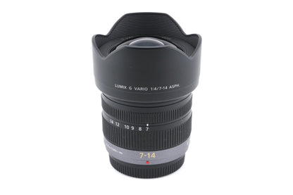 Panasonic 7-14mm f4 ASPH. G Vario