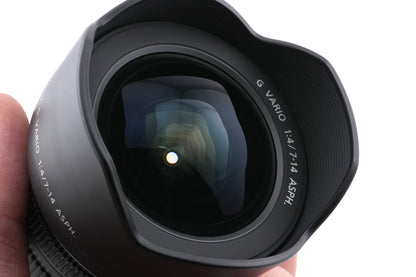 Panasonic 7-14mm f4 ASPH. G Vario