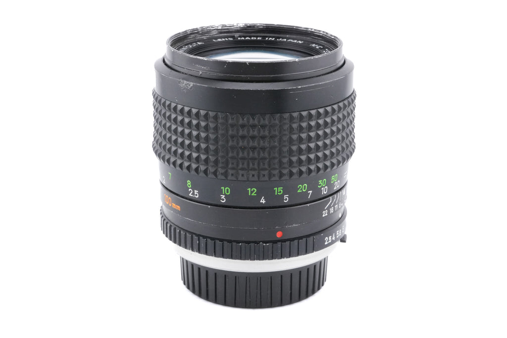 Minolta 100mm f2.5 MC Tele-Rokkor-PF