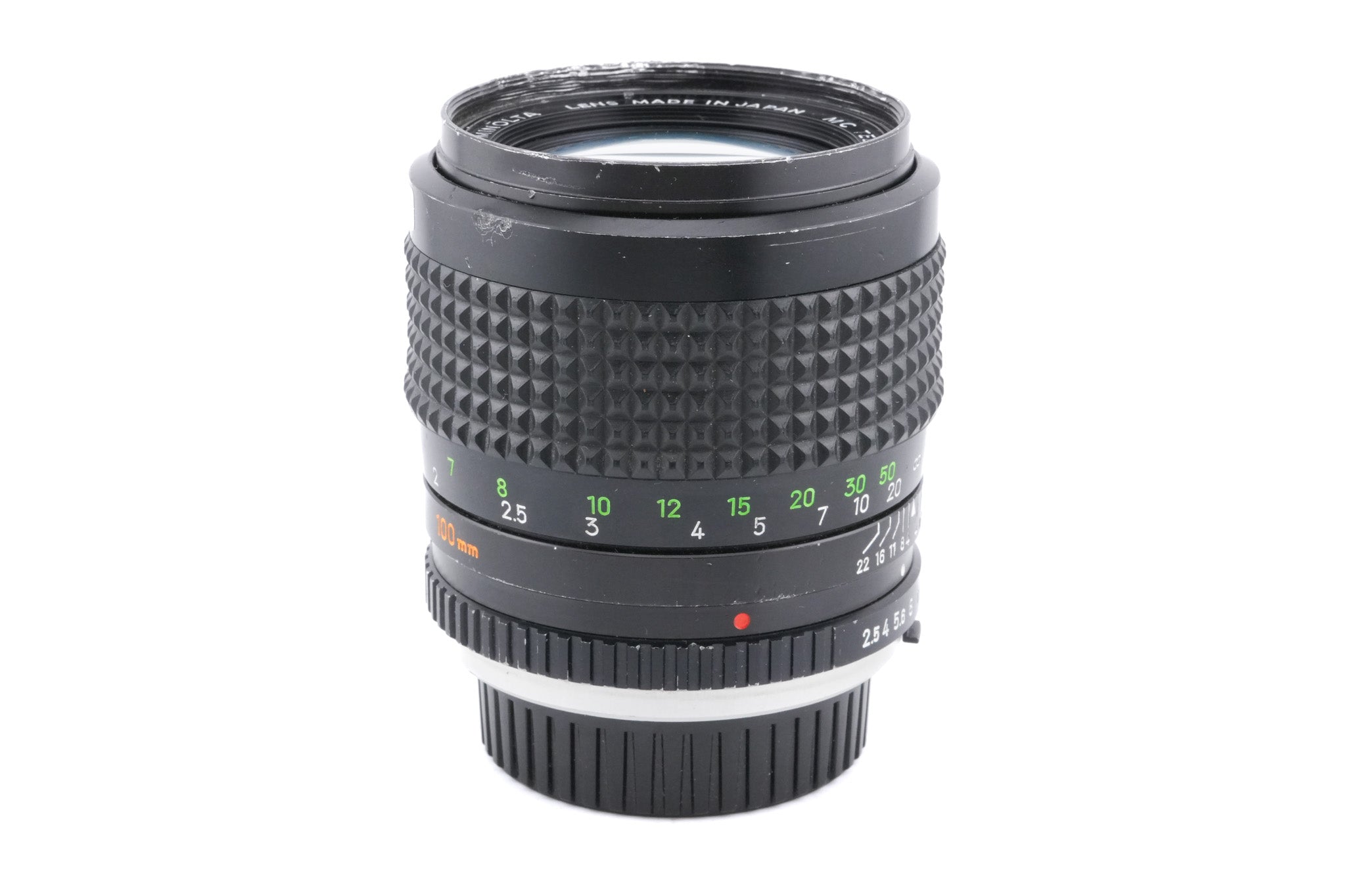 Minolta 100mm f2.5 MC Tele-Rokkor-PF