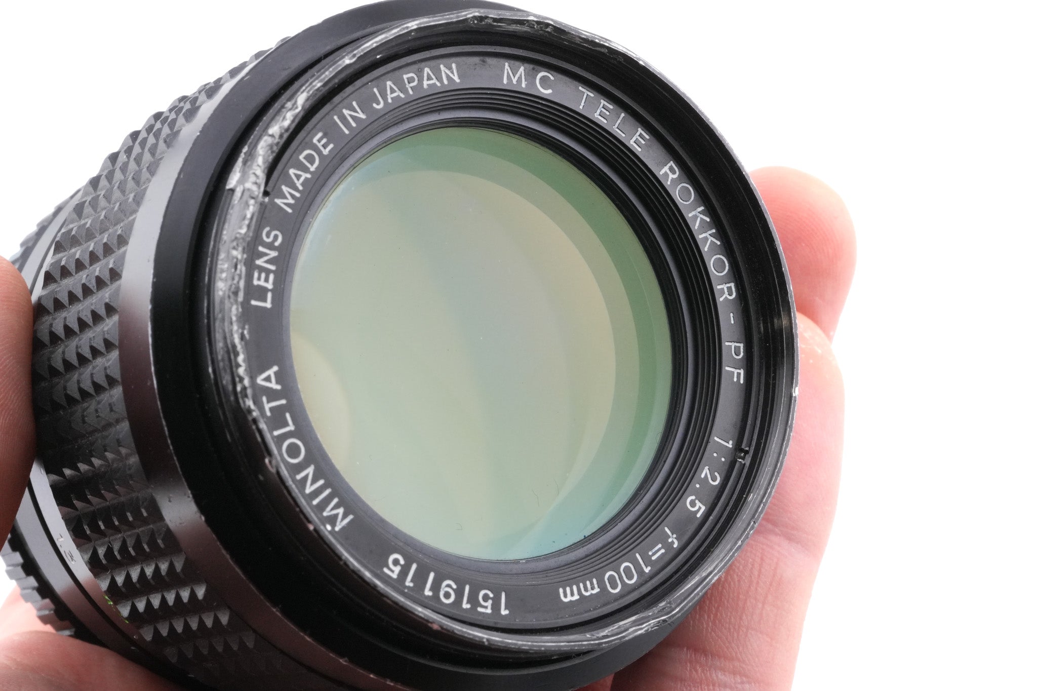 Minolta 100mm f2.5 MC Tele-Rokkor-PF