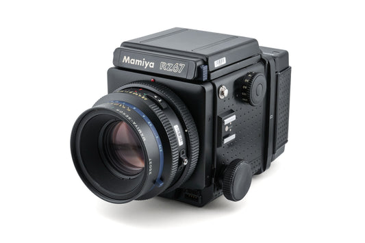 Mamiya RZ67 Professional + Waist Level Finder + 110mm f2.8 Sekor Z + 120 6x7 Roll Film Holder Professional