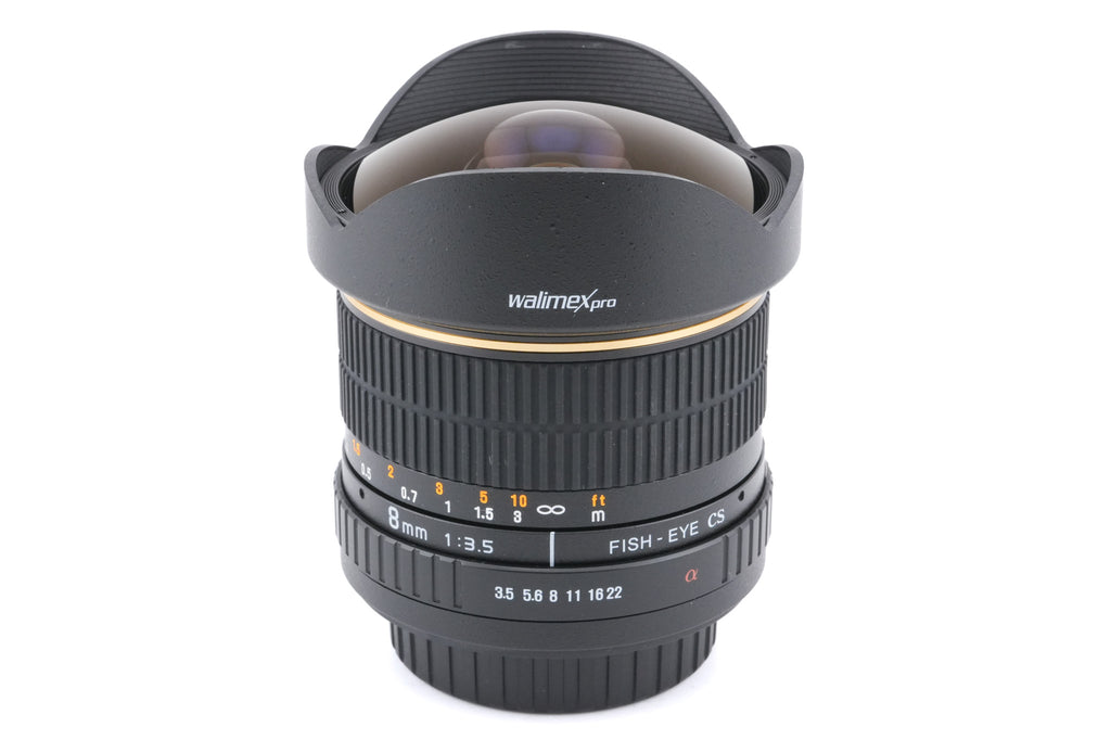 Walimex 8mm f3.5 Fish-Eye CS