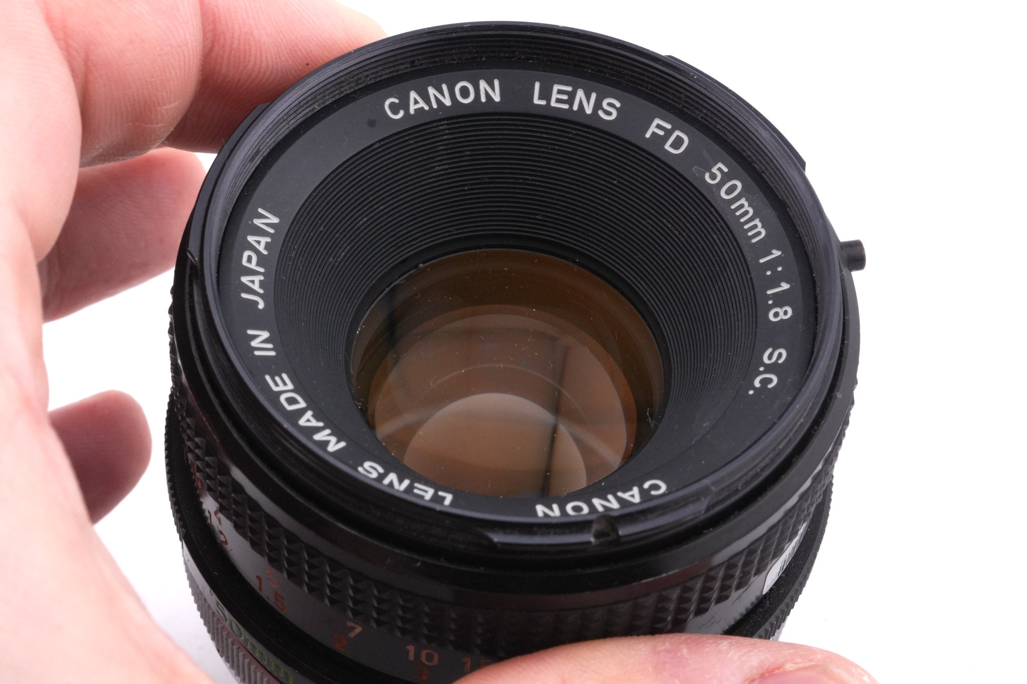 Canon 50mm f1.8 S.C.