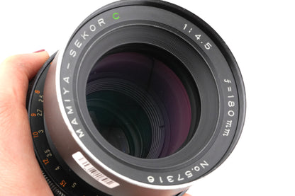 Mamiya 180mm f4.5 Sekor C