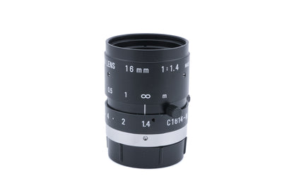 Pentax 16mm f1.4 TV Lens C1614-M