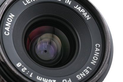 Canon 28mm f2.8 FDn