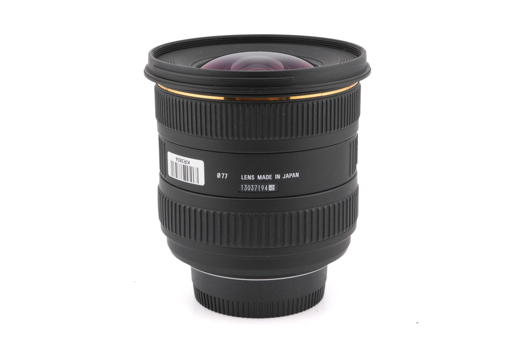 Sigma 10-20mm f4-5.6 EX DC HSM
