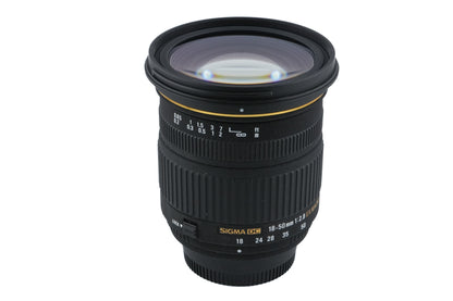 Sigma 18-50mm f2.8 EX DC Macro