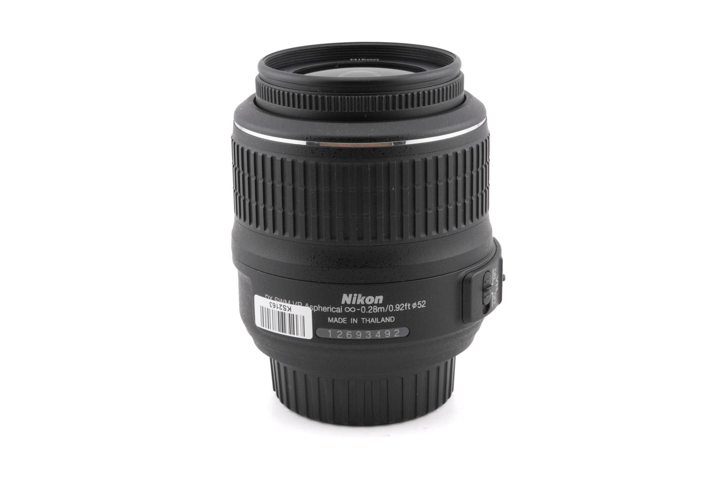 Nikon 18-55mm f3.5-5.6 AF-S Nikkor G VR