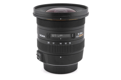 Sigma 10-20mm f3.5 EX DC HSM