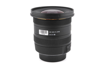 Sigma 10-20mm f3.5 EX DC HSM