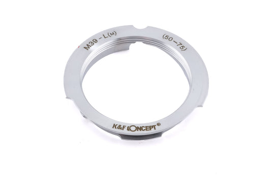 K&F Concept LTM/M39 - Leica M (M39-L(M)) Adapter (50-75)