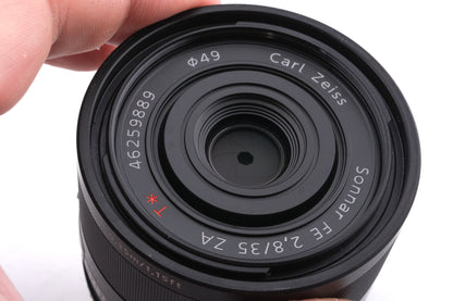 Sony 35mm f2.8 Sonnar T* ZA (SEL35F28Z)