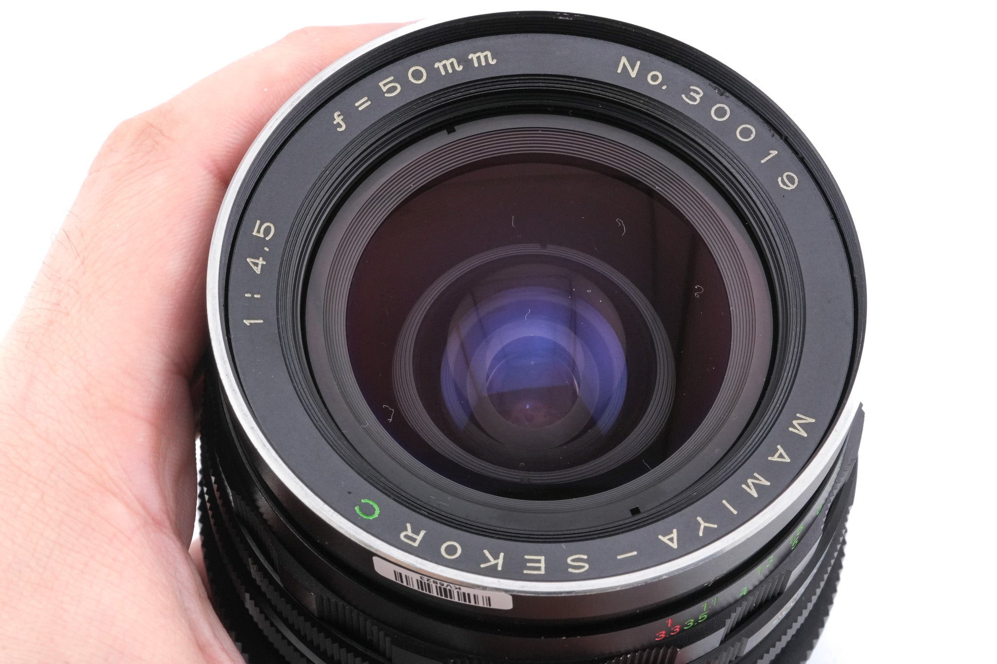 Mamiya 50mm f4.5 Sekor C – Kamerastore