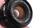 Canon 50mm f1.8 FDn