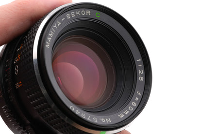 Mamiya 80mm f2.8 Sekor C