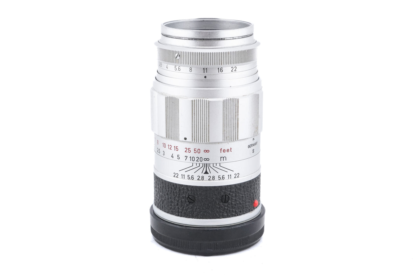 Leica 9cm f2.8 Elmarit (Silver, ELRIT-M / ELRIM / 11129)