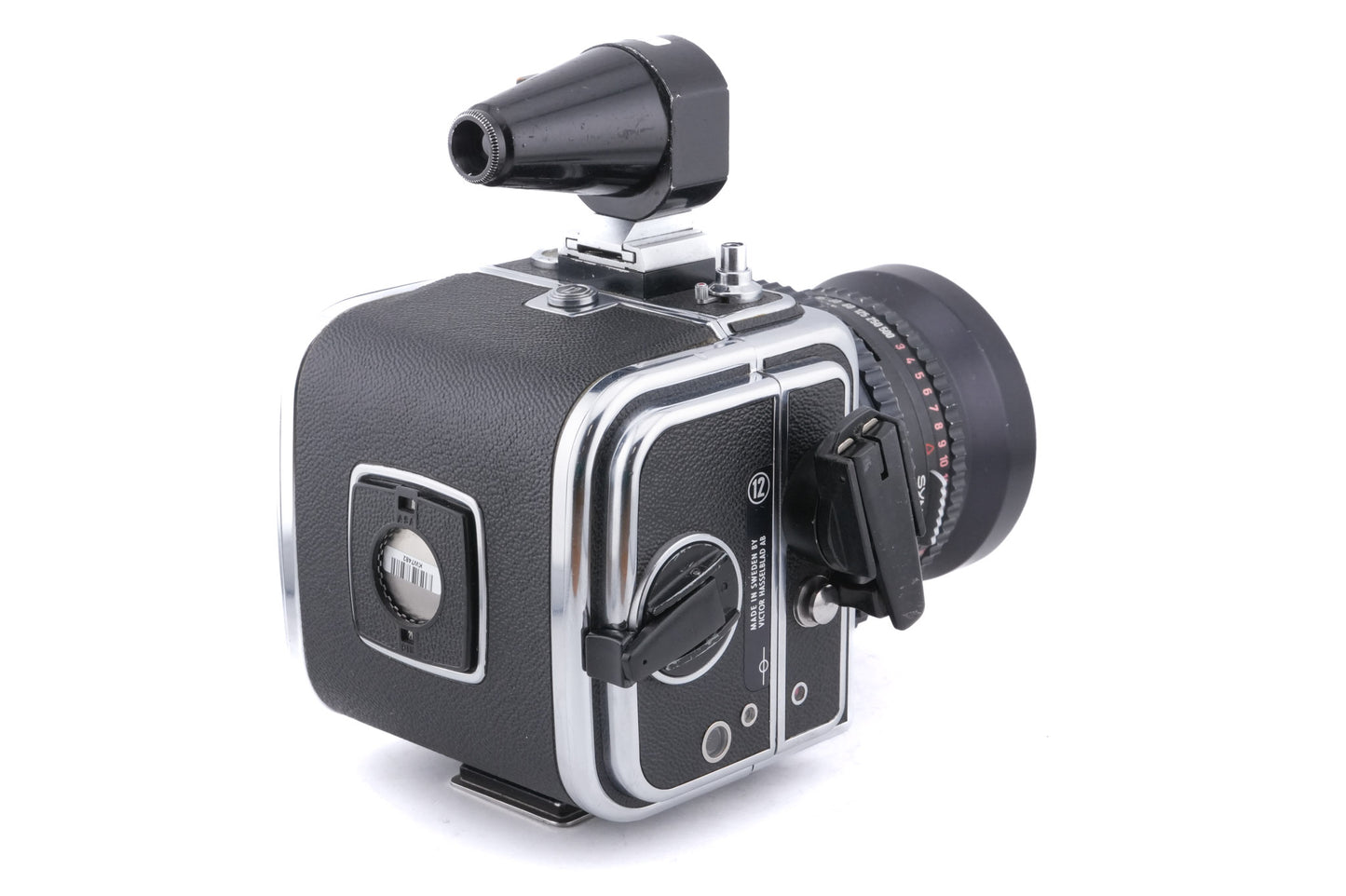 Hasselblad Super Wide C (SWC) (Black, 10189) + A12 Film Magazine (Silver, 30074) + SWC Viewfinder (52035/TISOC)