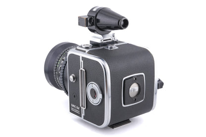 Hasselblad Super Wide C (SWC) (Black, 10189) + A12 Film Magazine (Silver, 30074) + SWC Viewfinder (52035/TISOC)