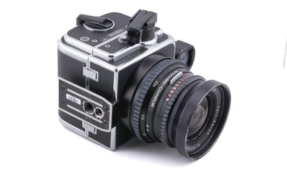 Hasselblad Super Wide C (SWC) (Black, 10189) + A12 Film Magazine (Silver, 30074) + SWC Viewfinder (52035/TISOC)