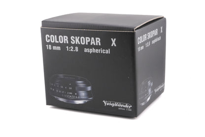 Voigtländer 18mm f2.8 Color-Skopar ASPH.