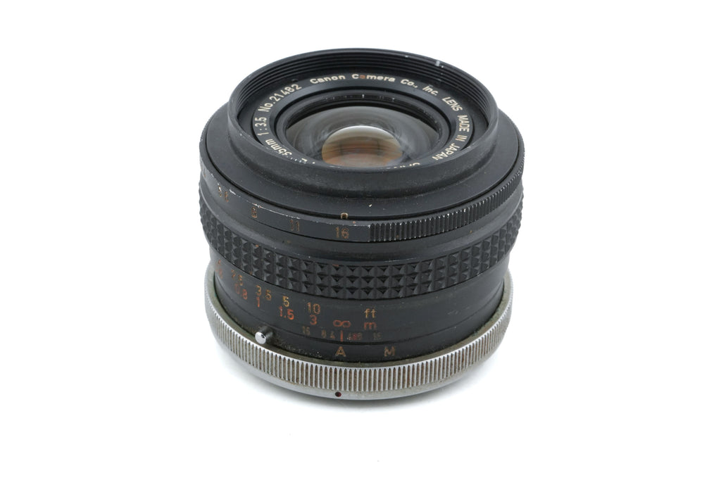 Canon 35mm f3.5 FL