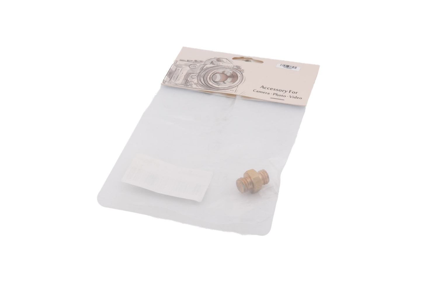 StudioKing MC-1060A 3/8" - 3/8" Male Spigot Adapter