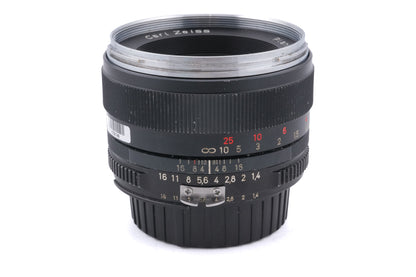 Carl Zeiss 50mm f1.4 Planar T* ZF AI-S