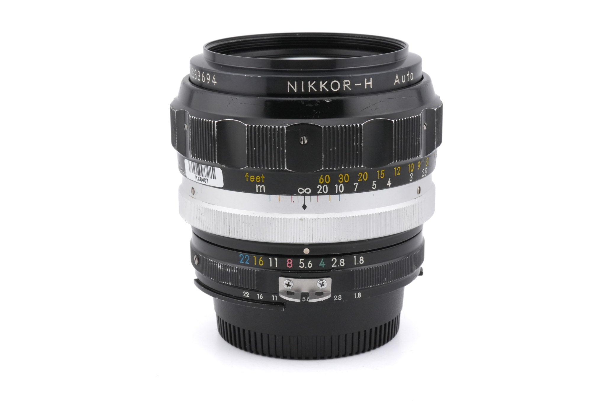 Nikon 85mm f1.8 Nikkor-H Auto AI'd