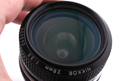Nikon 28mm f3.5 Nikkor K Pre-AI