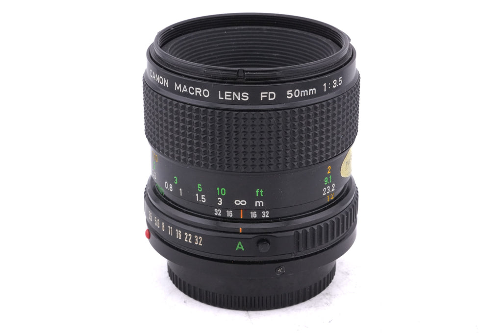 Canon 50mm f3.5 Macro FDn