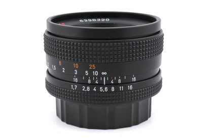 Carl Zeiss 50mm f1.7 Planar T* (AE)
